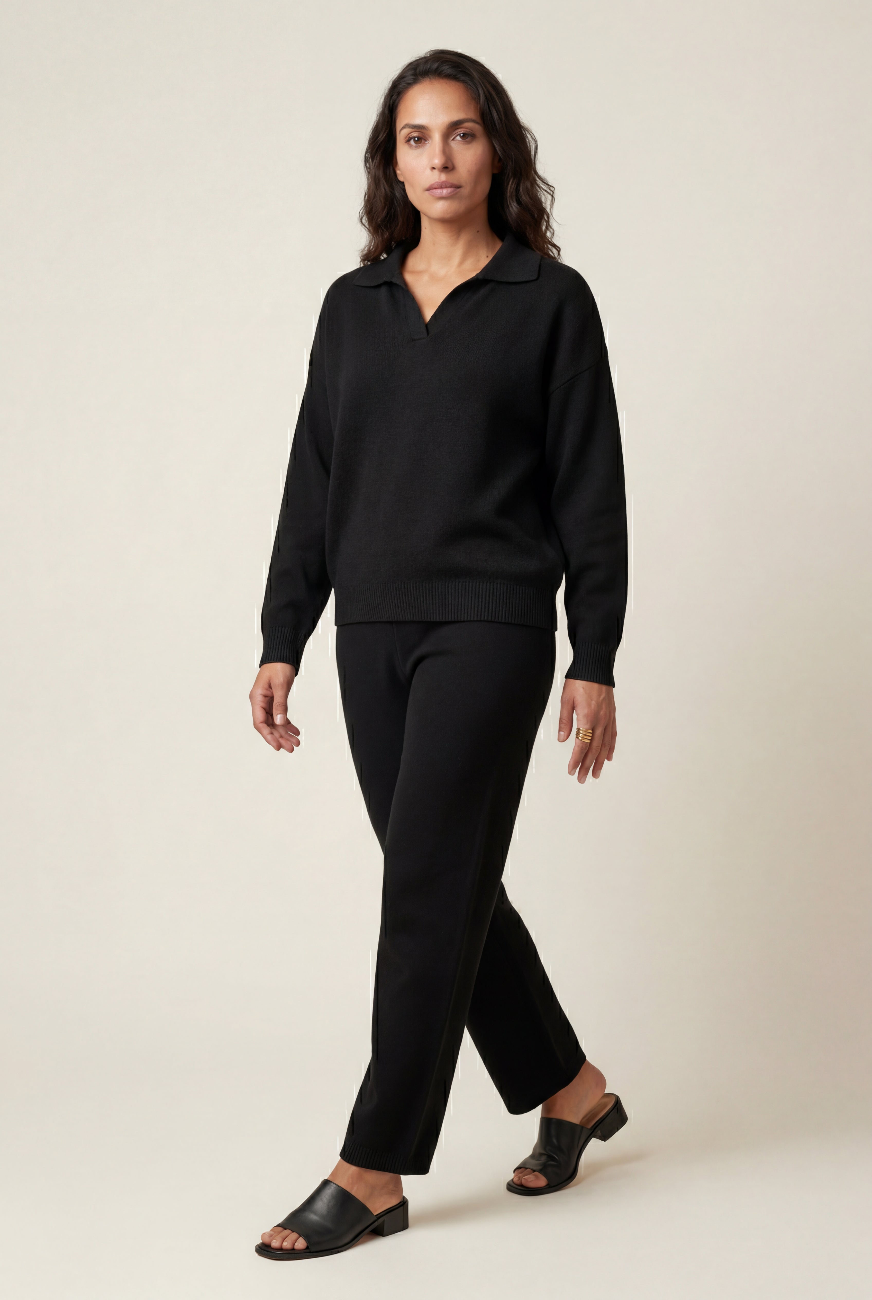 Zoyri | Collared Lounge Set