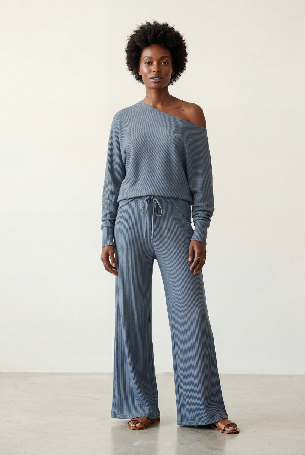 Zoyri | Ribbed Lounge Set