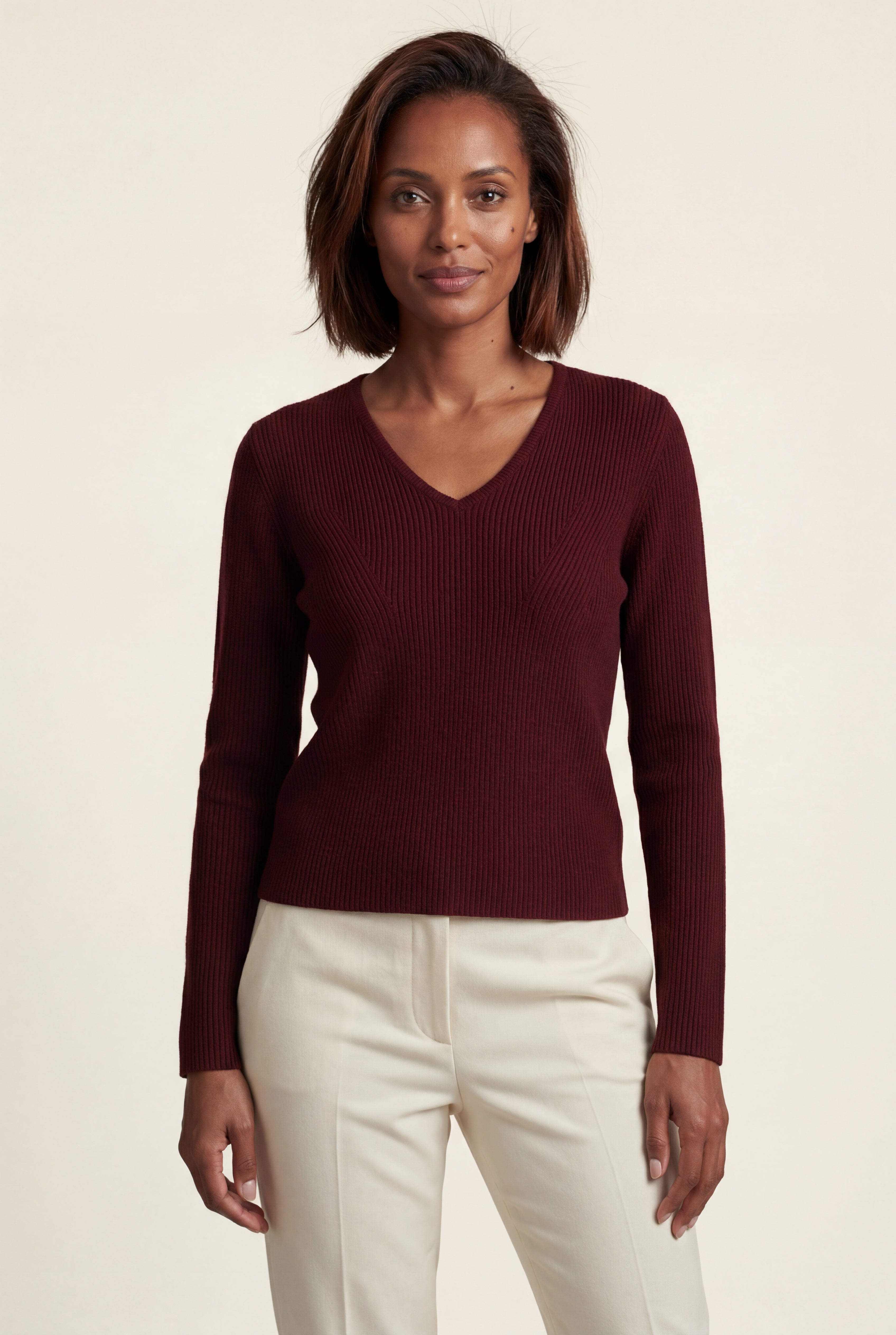 Zoyri | Essential V-Neck Sweater