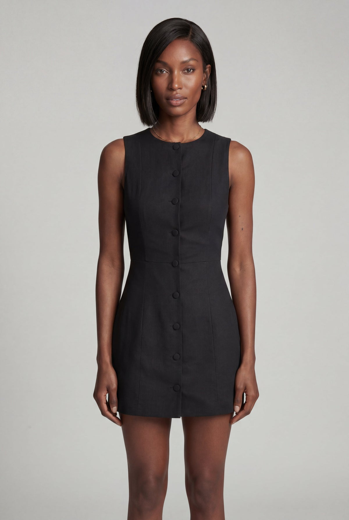Zoyri | Button Mini Dress