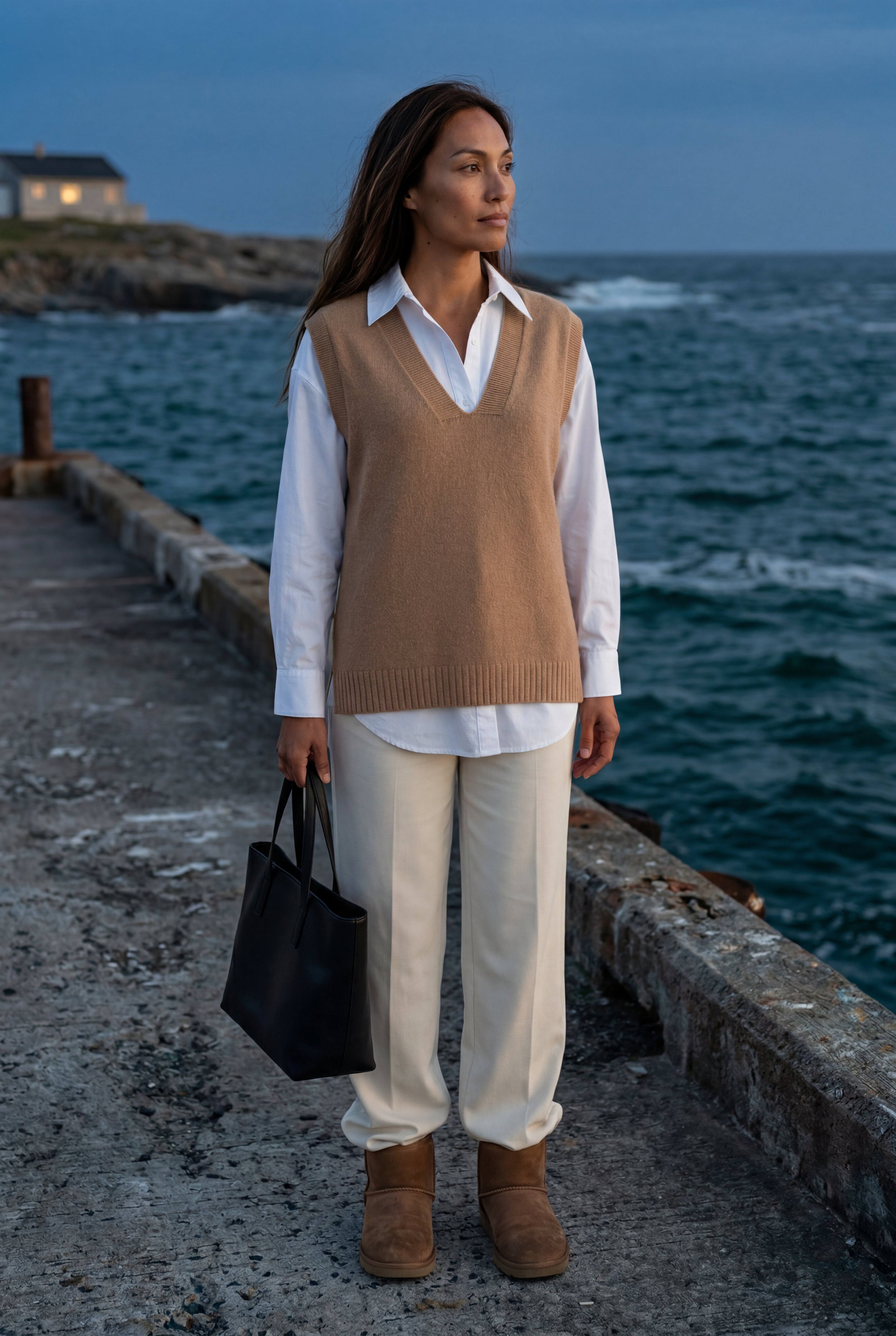 Zoyri | Minimal V-Neck Vest