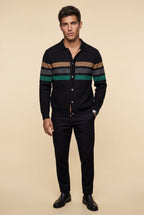 Zoyri | Modern Stripe Cardigan