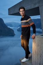 Zoyri | Modern Stripe Cardigan