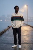 Zoyri | Modern Stripe Cardigan