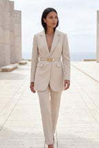 Zoyri | Belted Blazer Dress