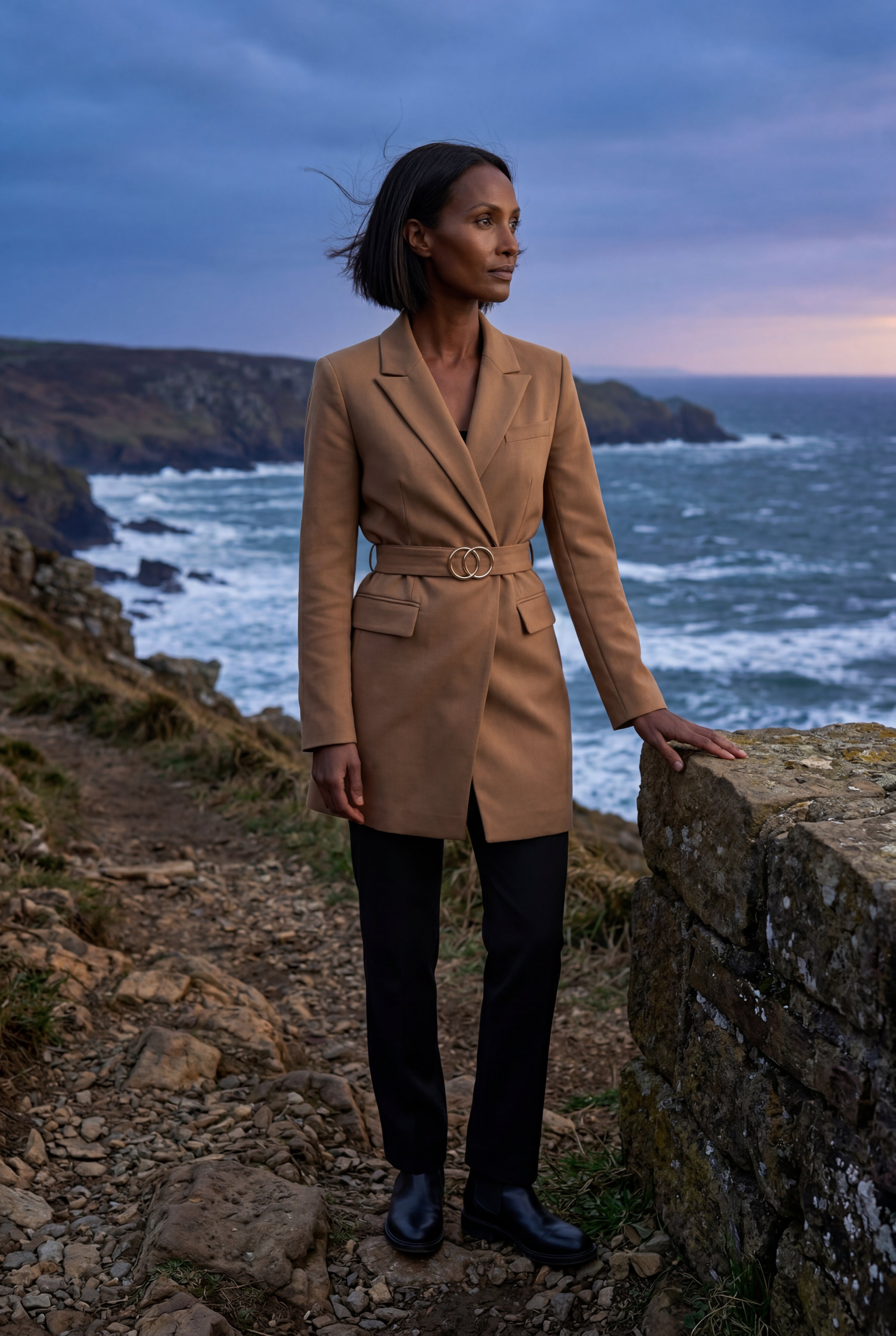 Zoyri | Belted Blazer Dress