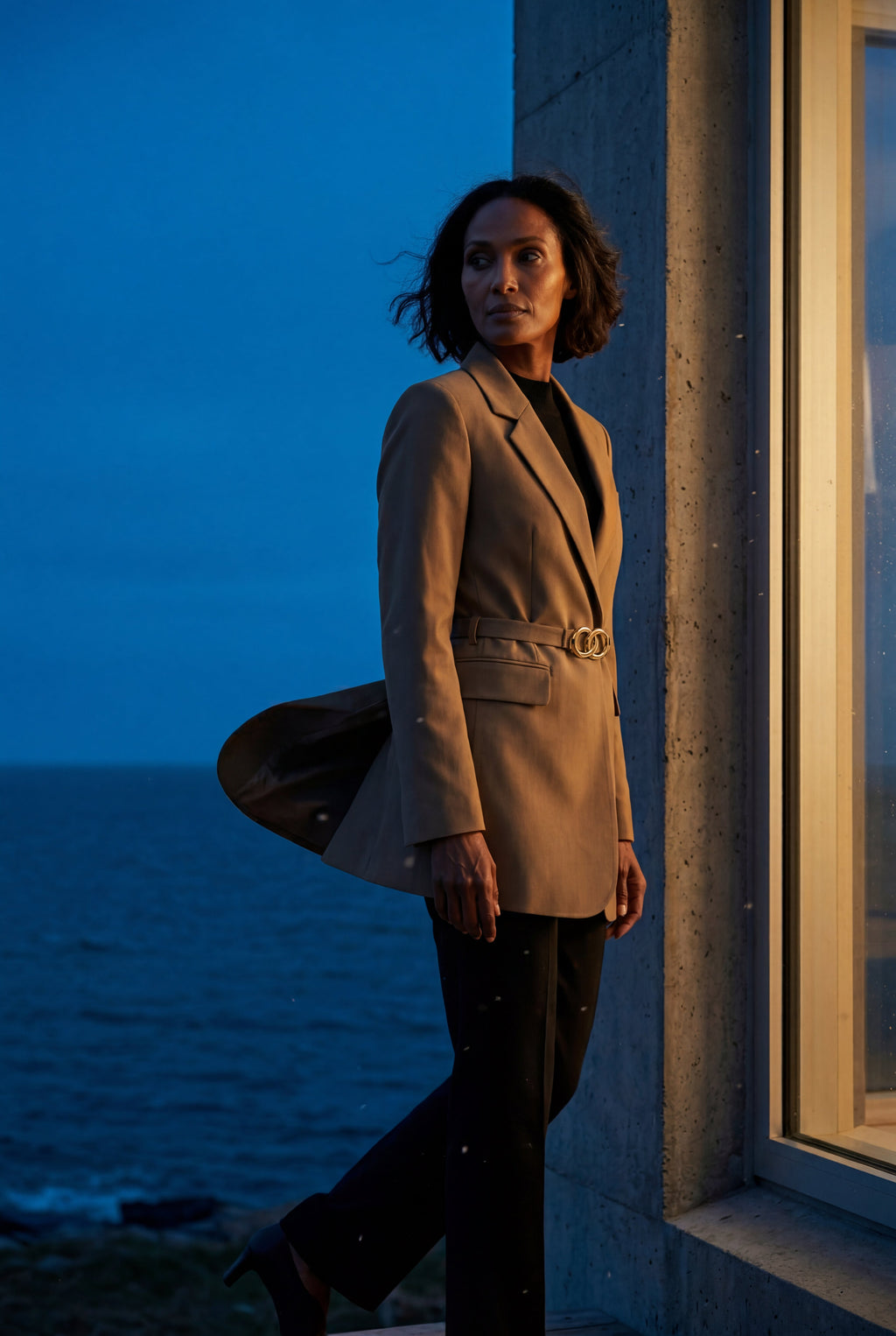 Zoyri | Belted Blazer Dress
