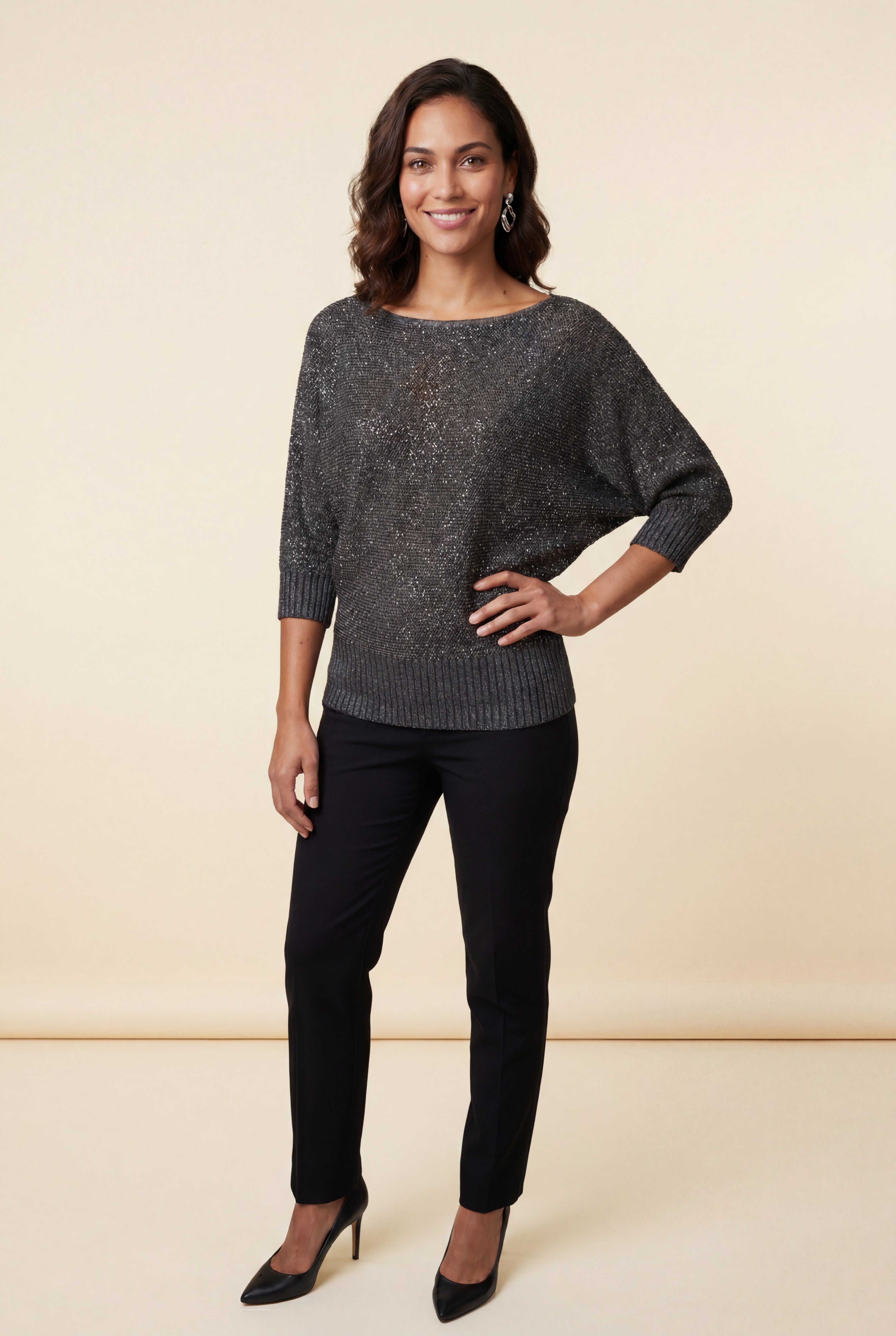 Zoyri | Textured Knit Sweater
