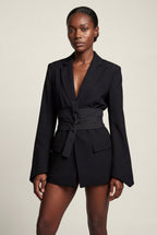 Zoyri | Belted Statement Blazer