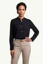 Zoyri | Gold Button Blouse