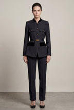 Zoyri | Structured Military Blazer