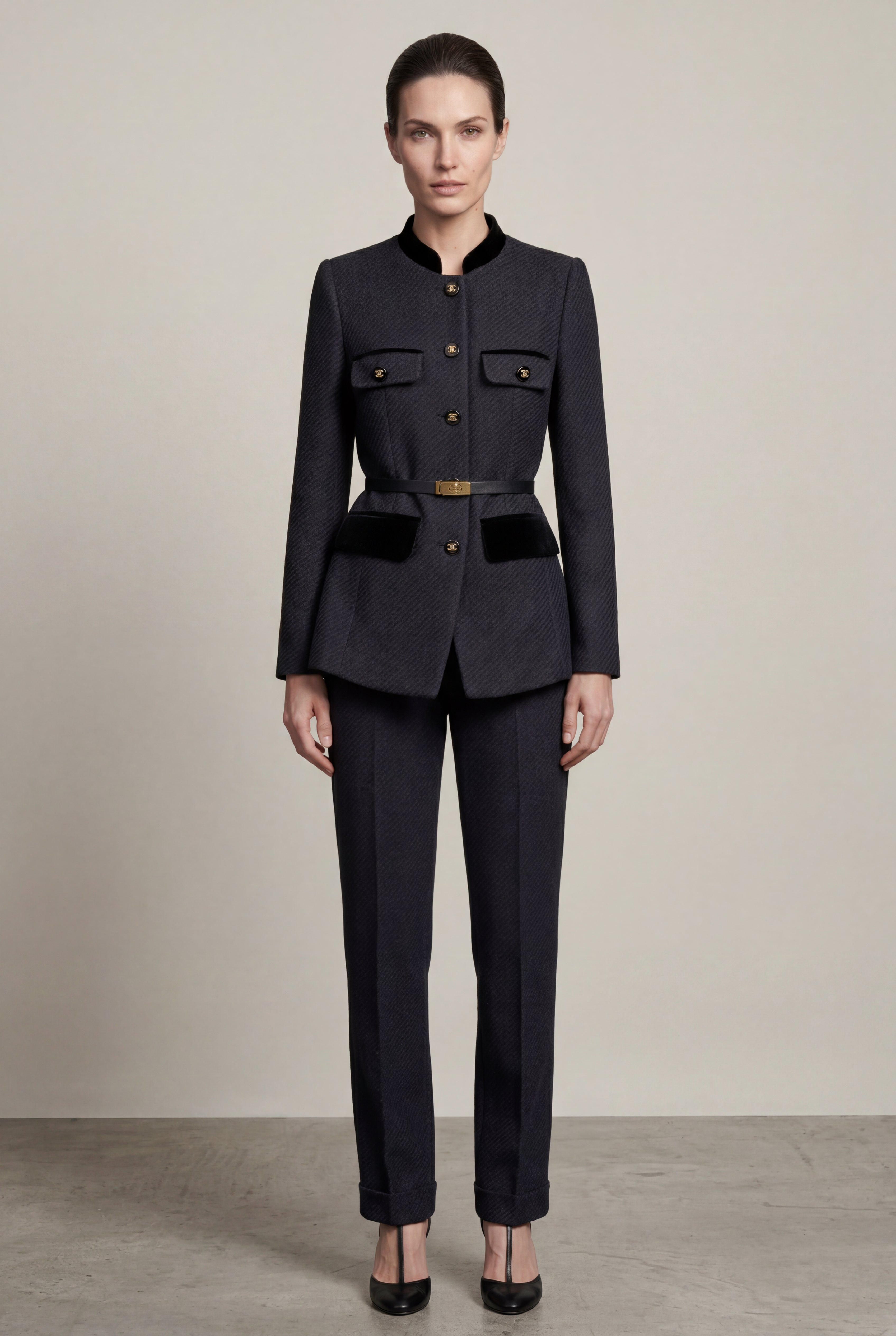 Zoyri | Structured Military Blazer