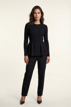 Zoyri | Soft Peplum Cardigan