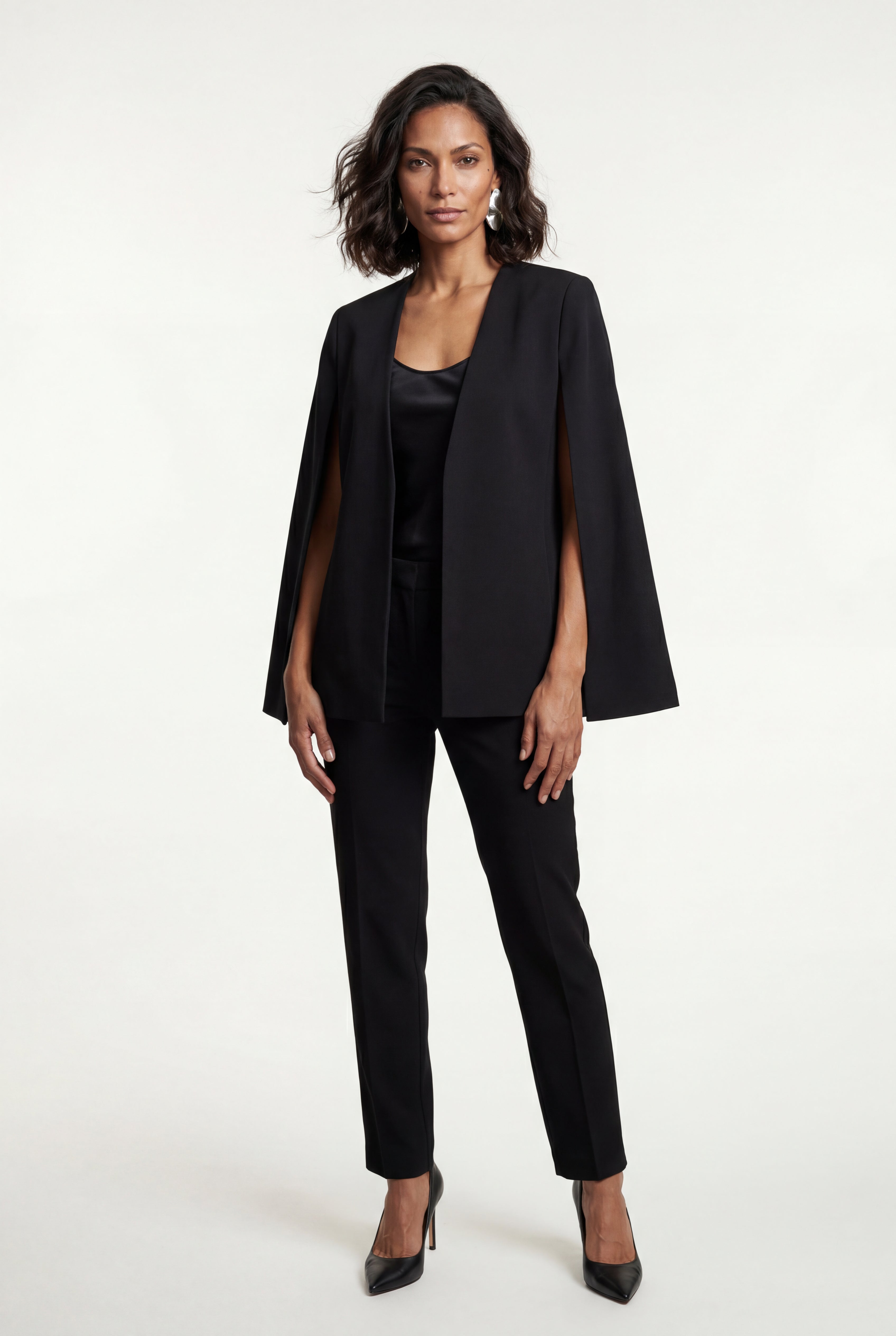 Zoyri | Modern Cape Blazer