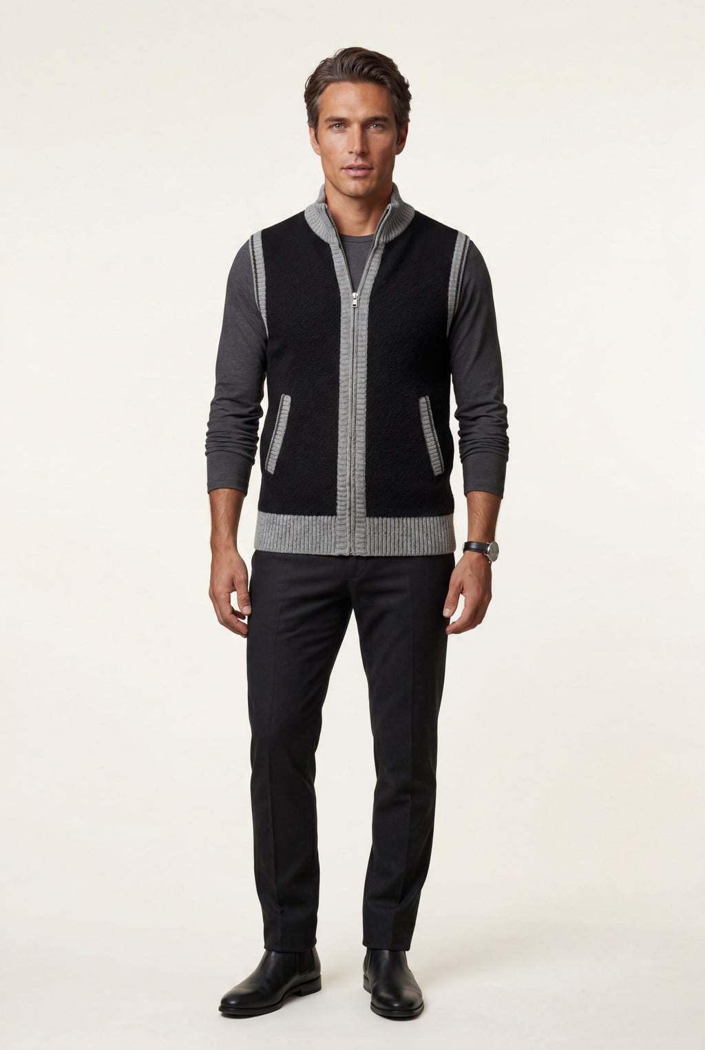 Zoyri | Essential Zip Knit Vest