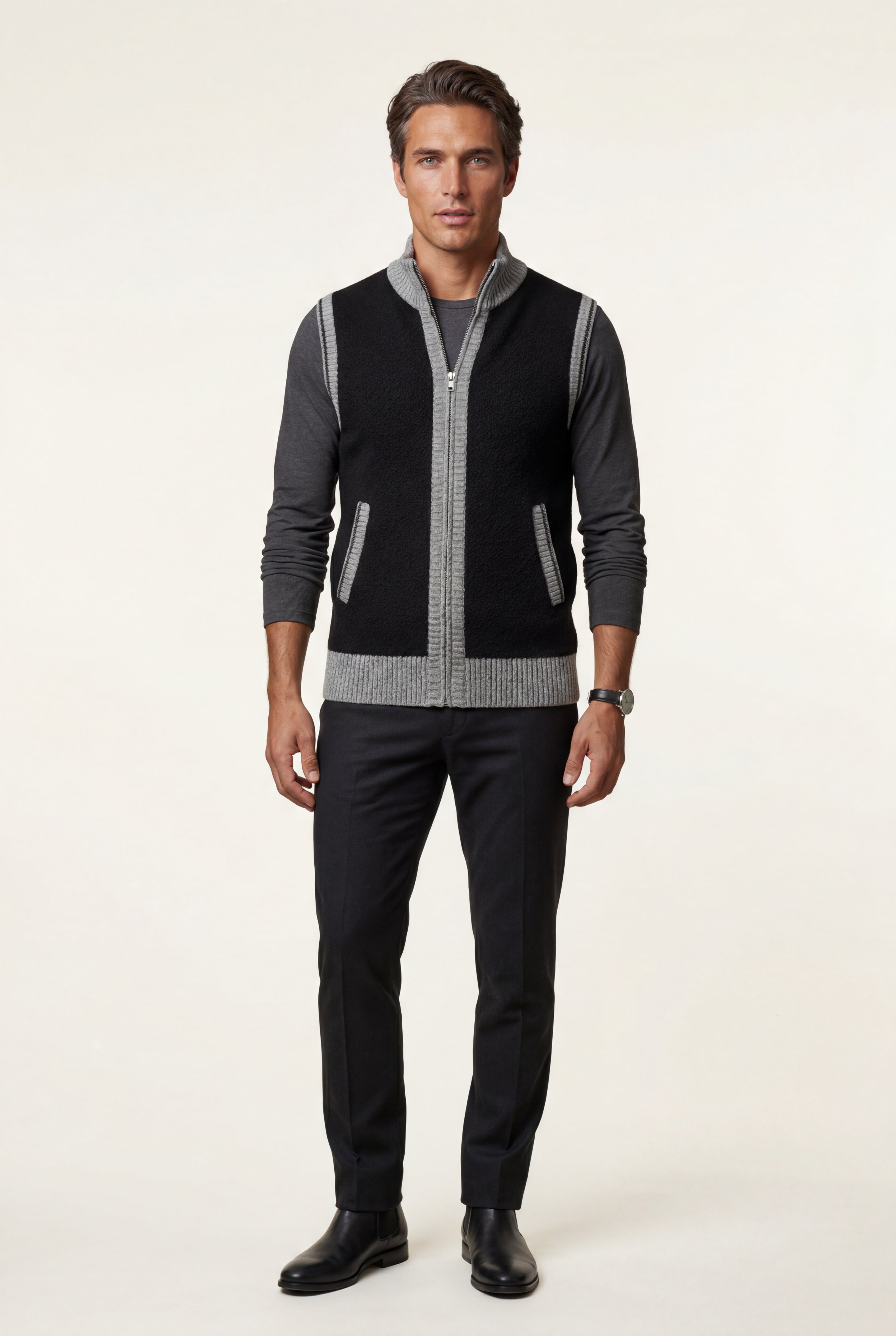 Zoyri | Essential Zip Knit Vest