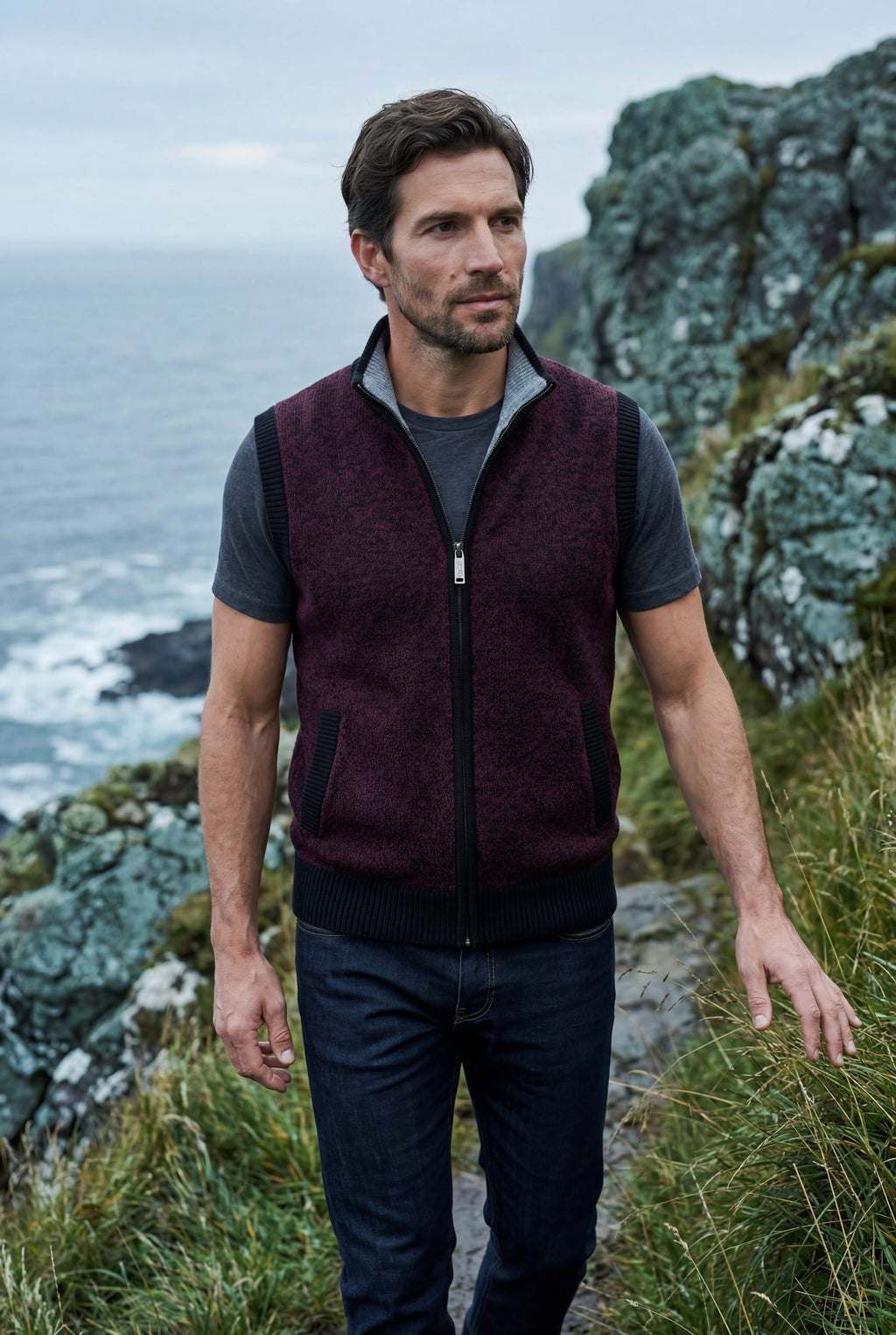 Zoyri | Essential Zip Knit Vest
