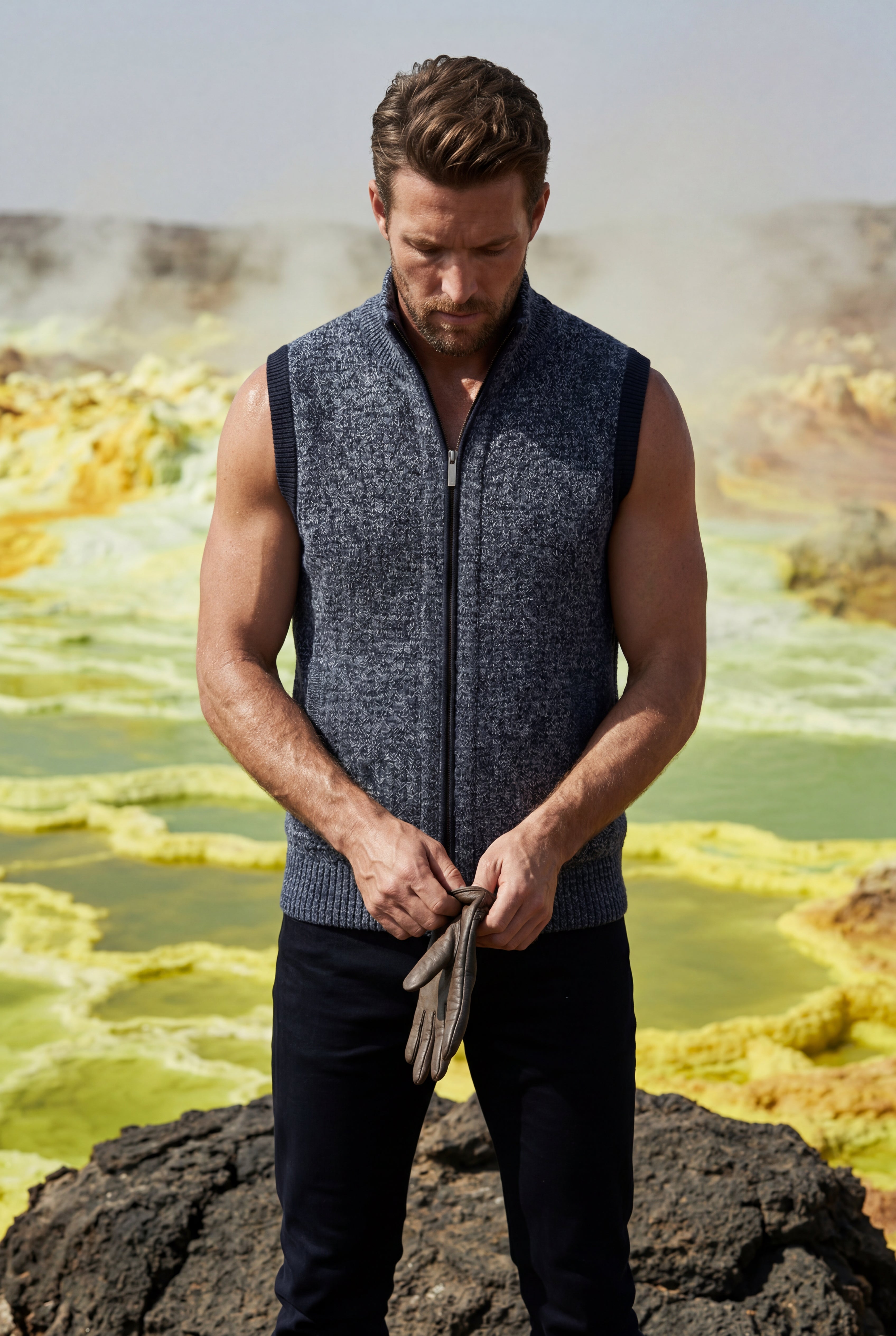 Zoyri | Essential Zip Knit Vest