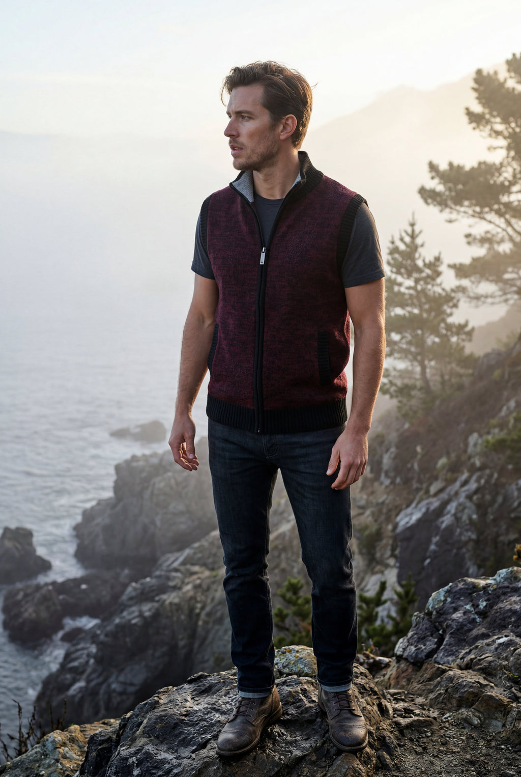 Zoyri | Essential Zip Knit Vest
