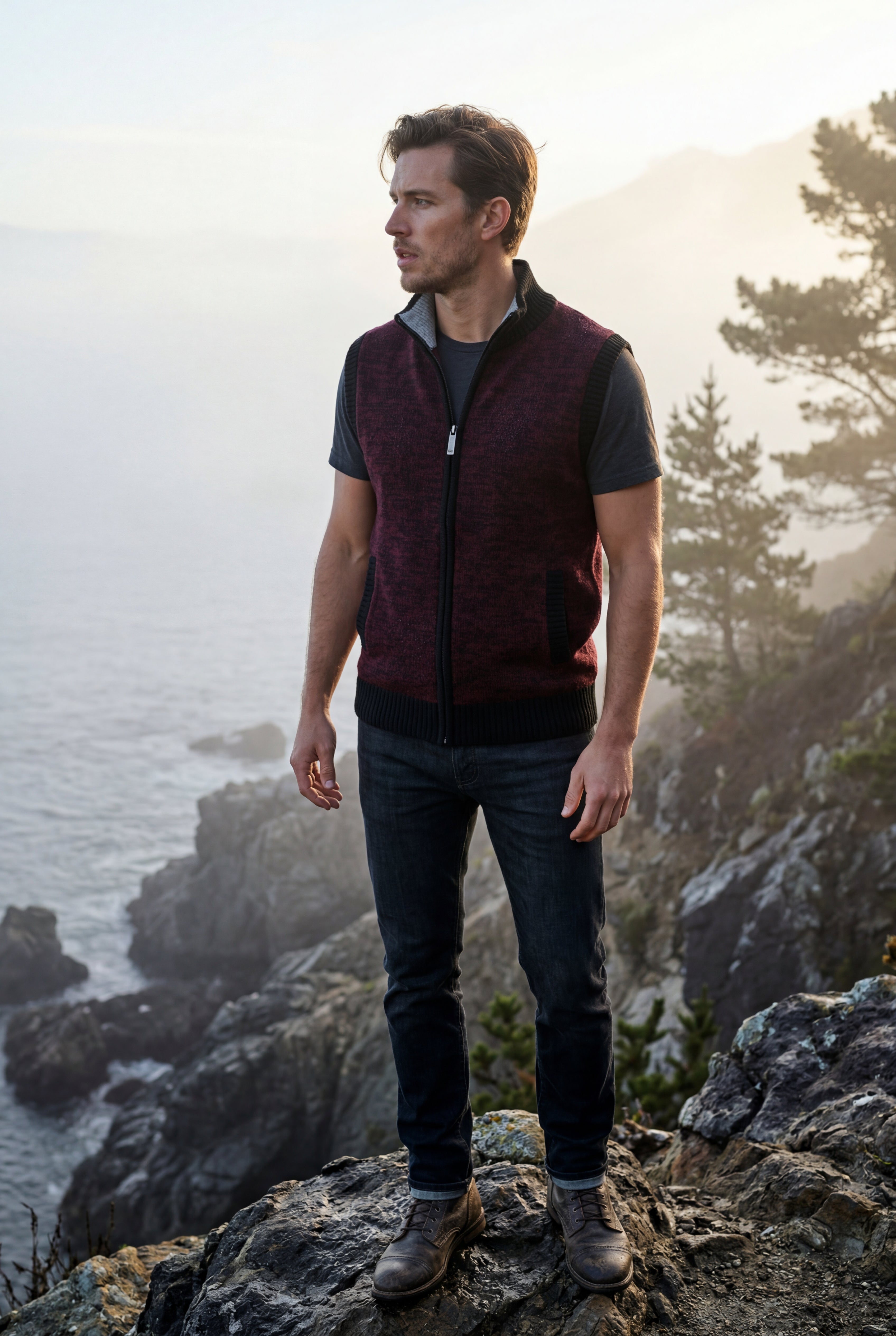 Zoyri | Essential Zip Knit Vest