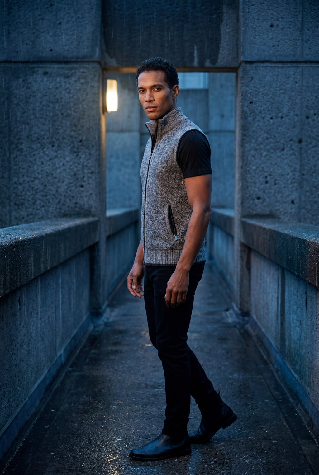 Zoyri | Essential Zip Knit Vest
