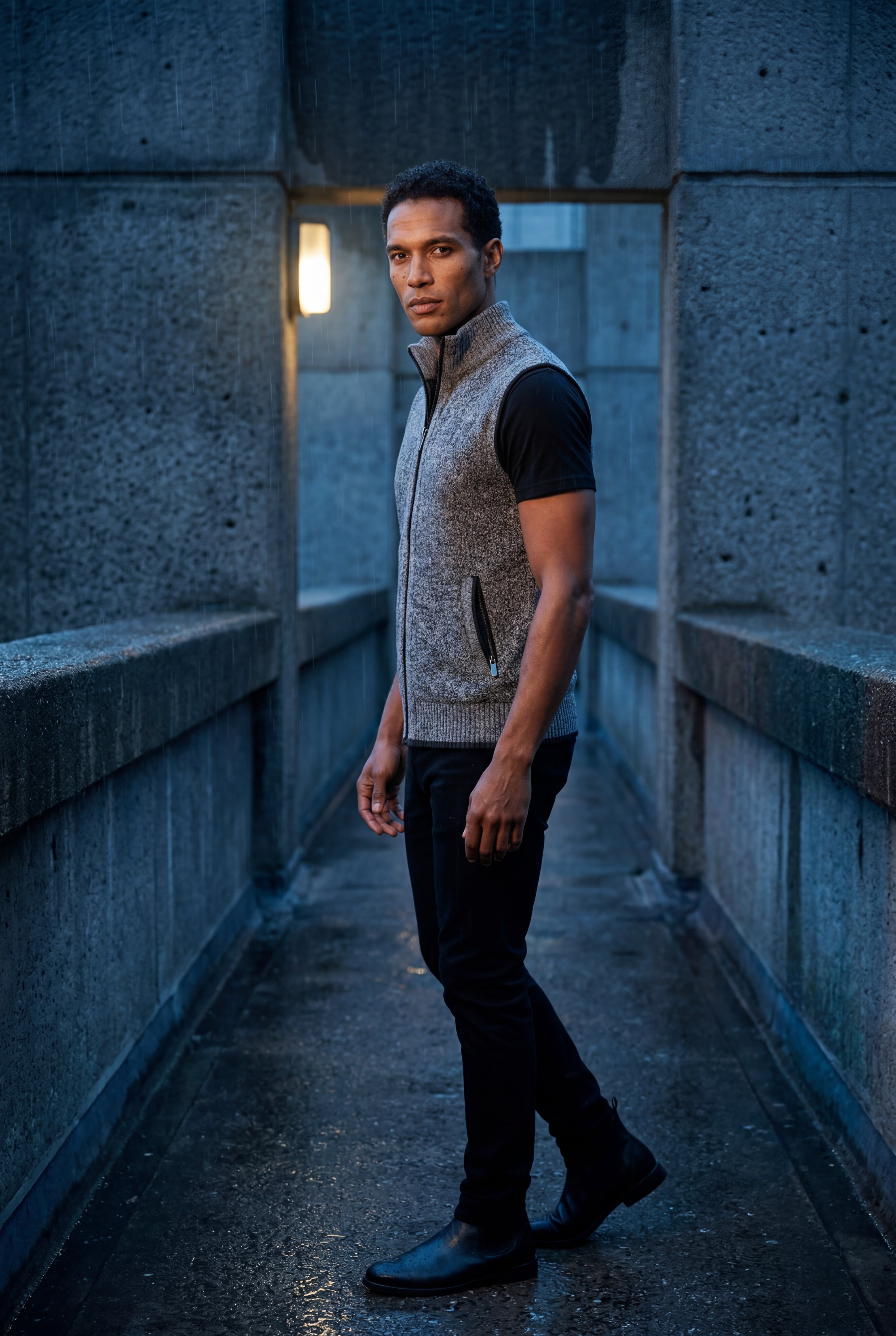 Zoyri | Essential Zip Knit Vest