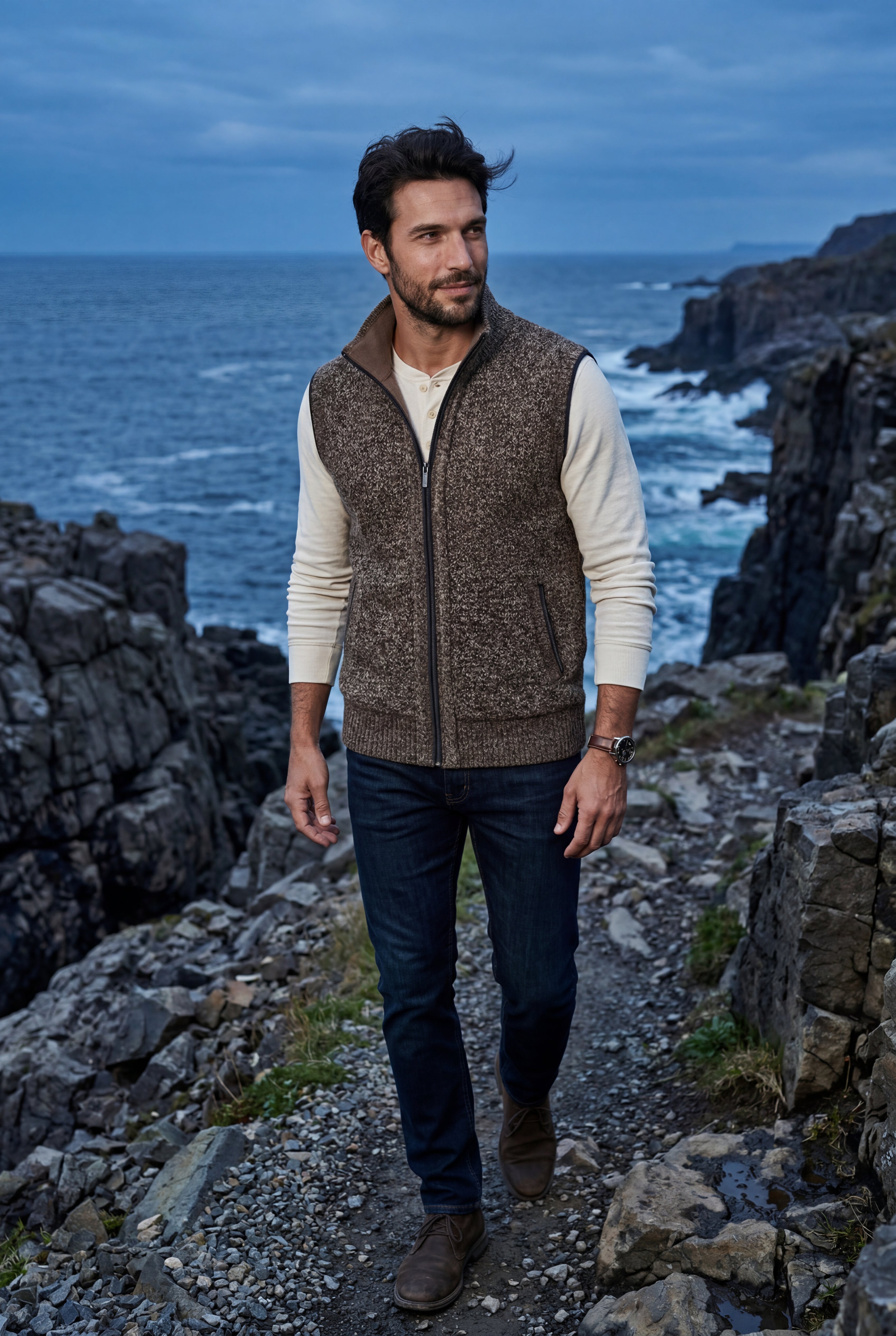 Zoyri | Essential Zip Knit Vest