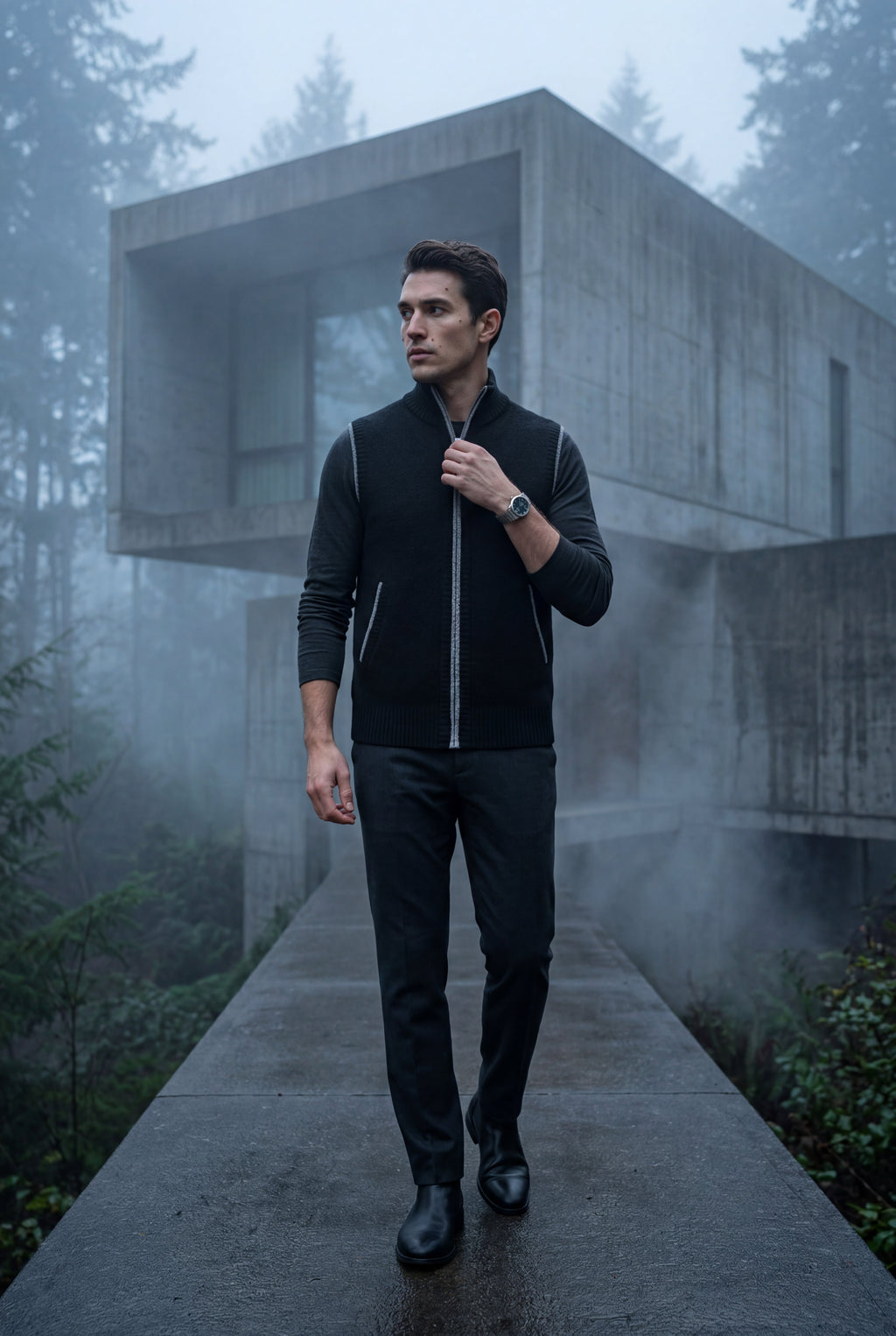 Zoyri | Essential Zip Knit Vest