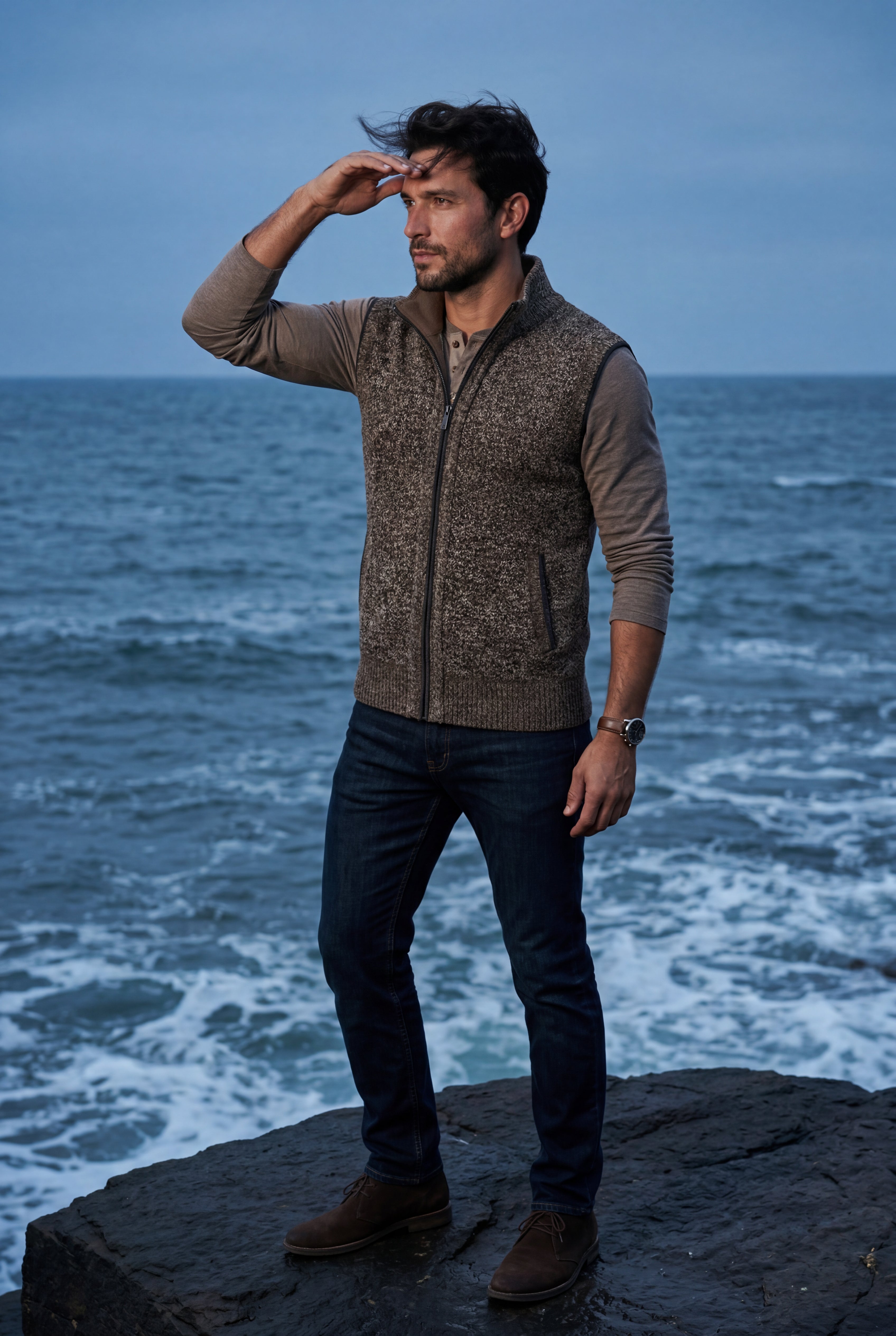 Zoyri | Essential Zip Knit Vest