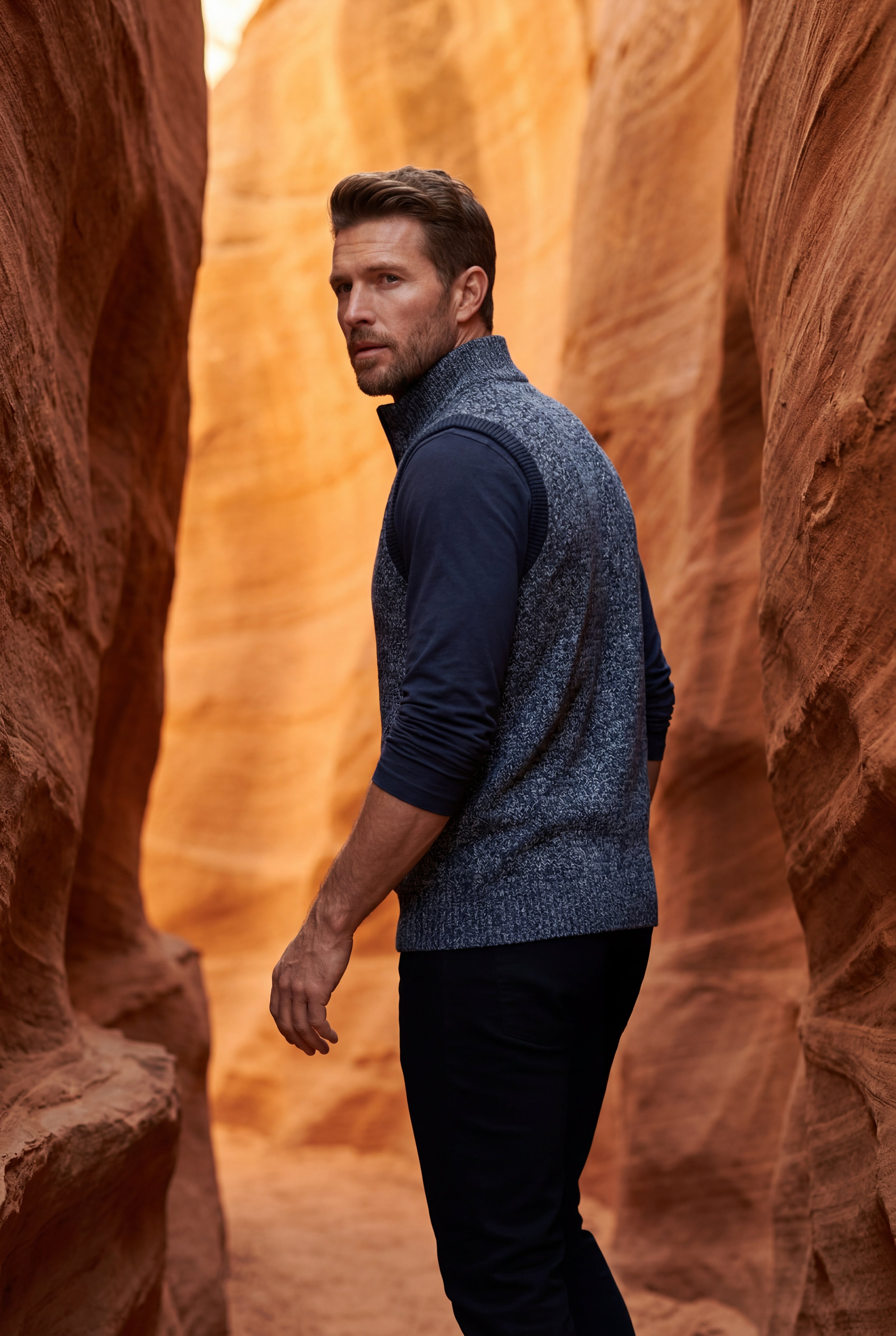 Zoyri | Essential Zip Knit Vest