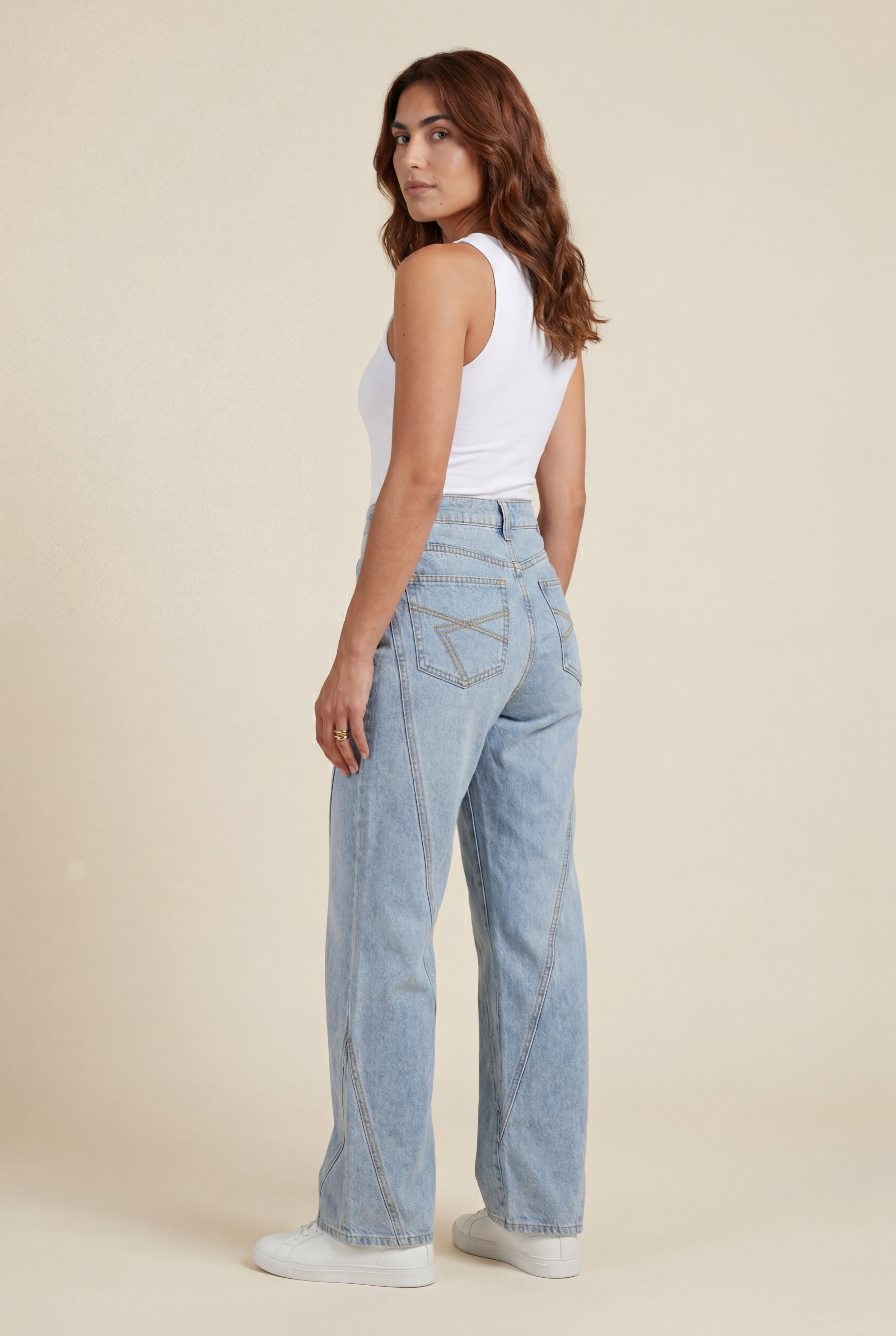 Zoyri | Angled Seam Jeans