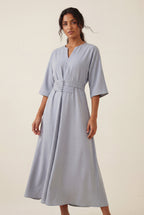 Zoyri | Belted Midi Dress