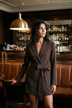 Zoyri | Modern Belted Blazer Dress