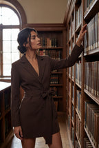 Zoyri | Modern Belted Blazer Dress