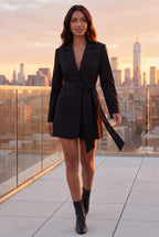 Zoyri | Modern Belted Blazer Dress
