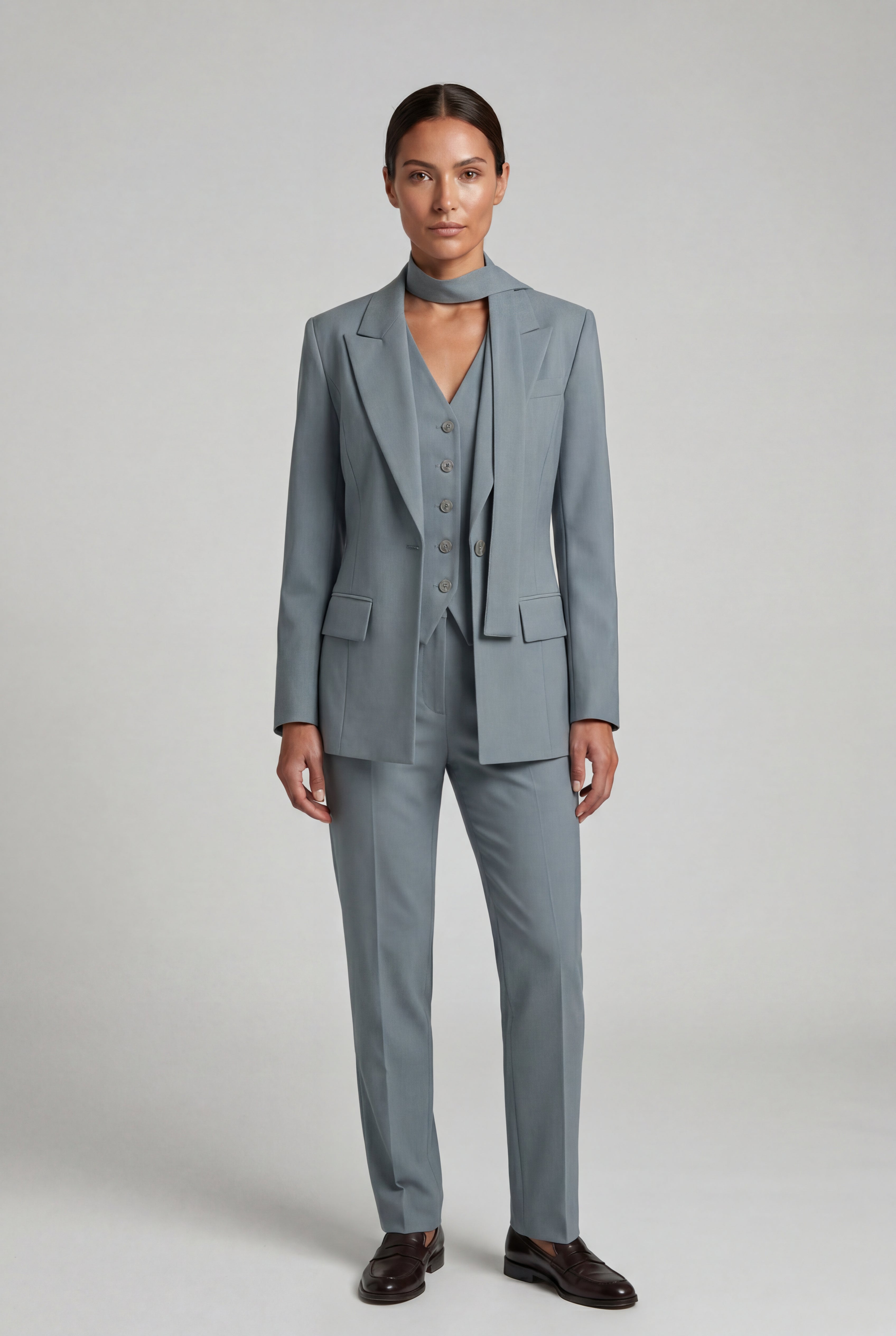 Zoyri | Elegant Scarf Blazer
