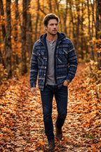 Zoyri | Hooded Check Jacket