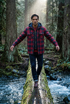Zoyri | Hooded Check Jacket
