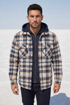 Zoyri | Hooded Check Jacket