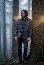 Zoyri | Hooded Check Jacket