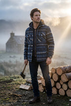 Zoyri | Hooded Check Jacket