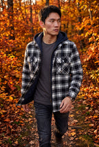 Zoyri | Hooded Check Jacket