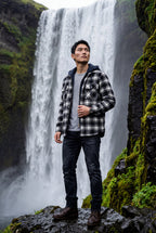 Zoyri | Hooded Check Jacket
