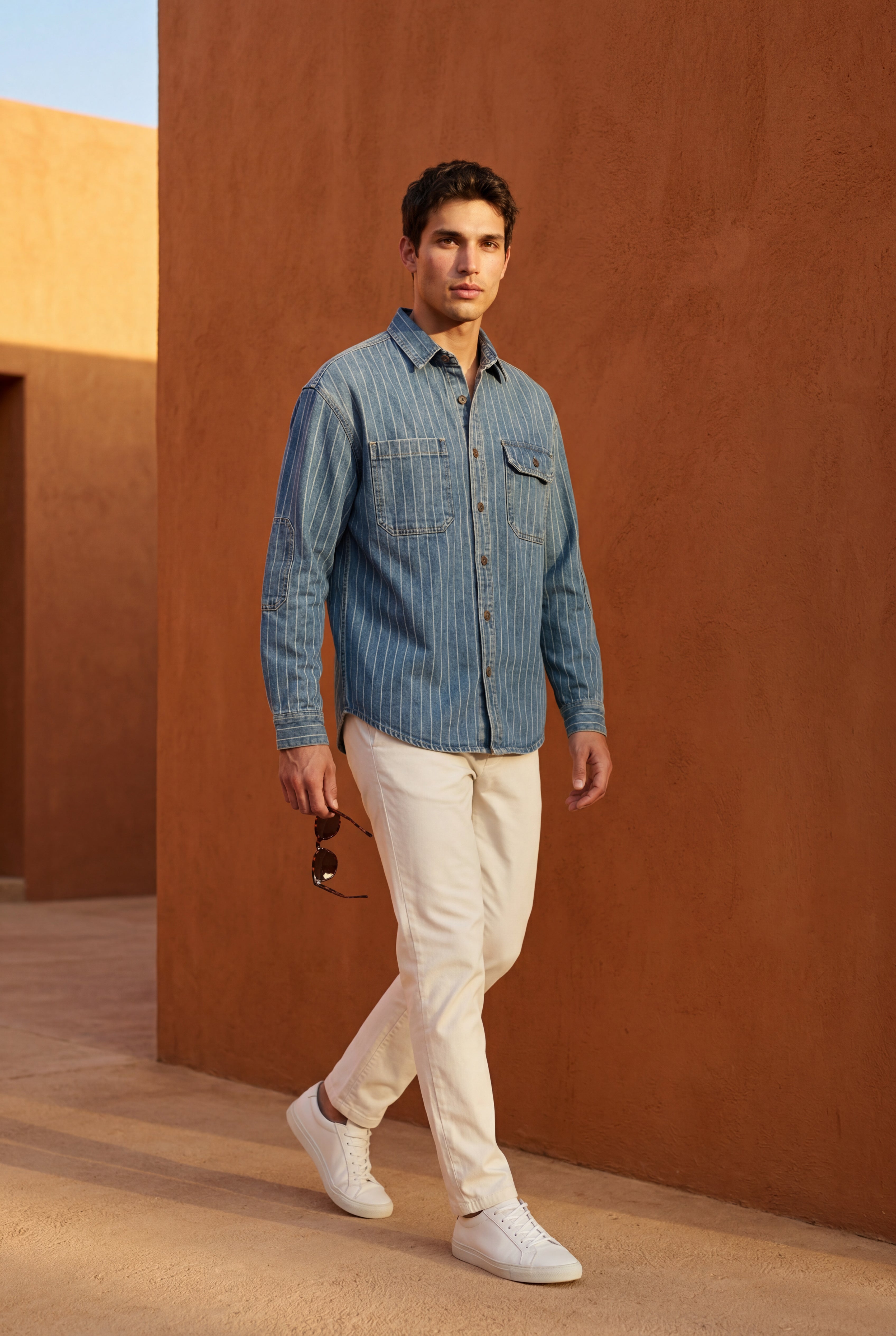 Zoyri | Pinstripe Overshirt
