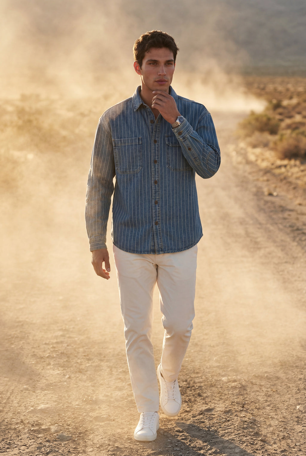 Zoyri | Pinstripe Overshirt