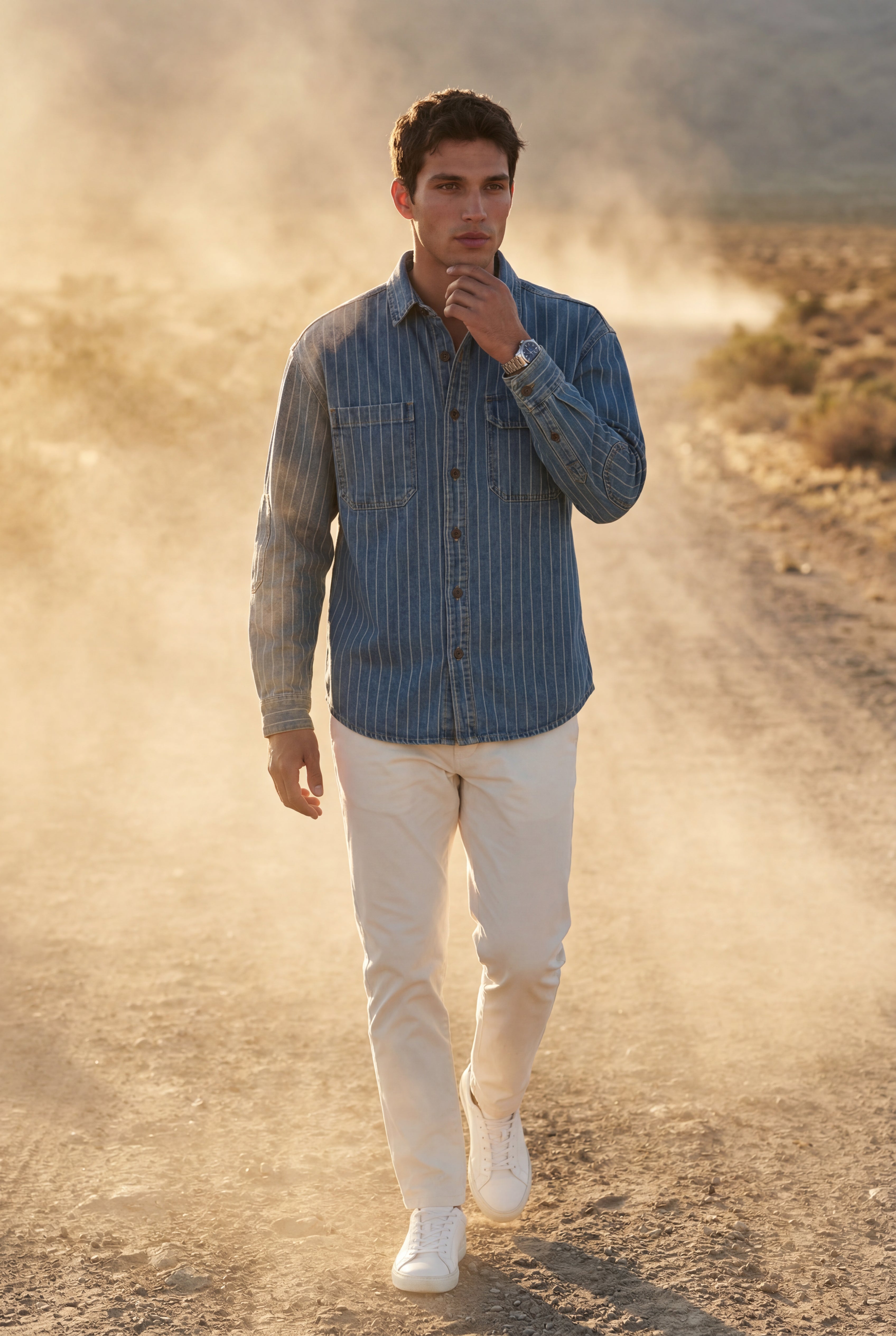 Zoyri | Pinstripe Overshirt