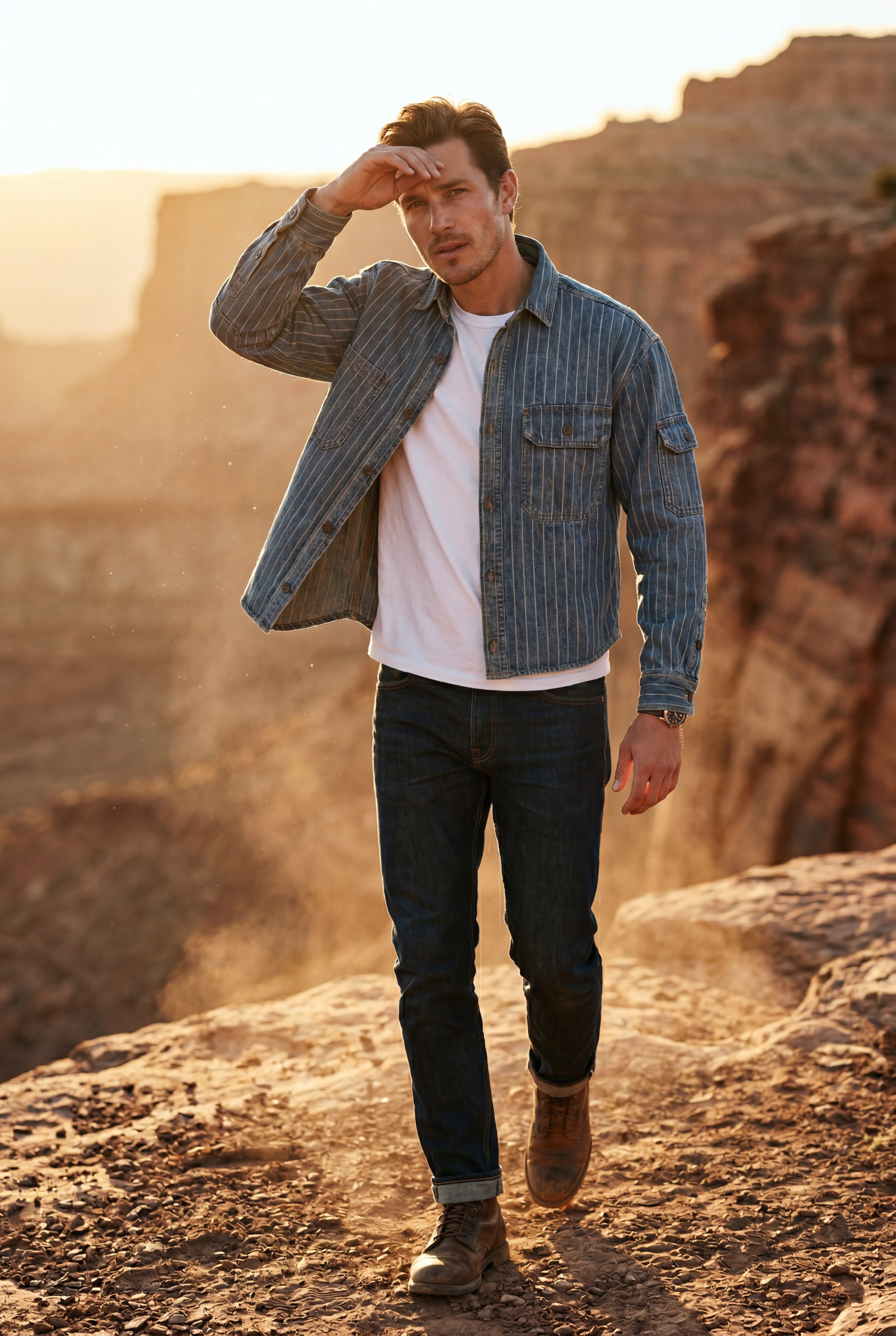 Zoyri | Pinstripe Overshirt