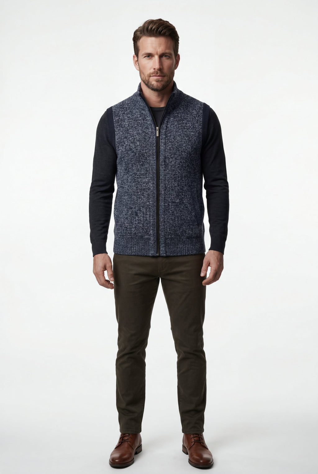Zoyri | Essential Zip Knit Vest