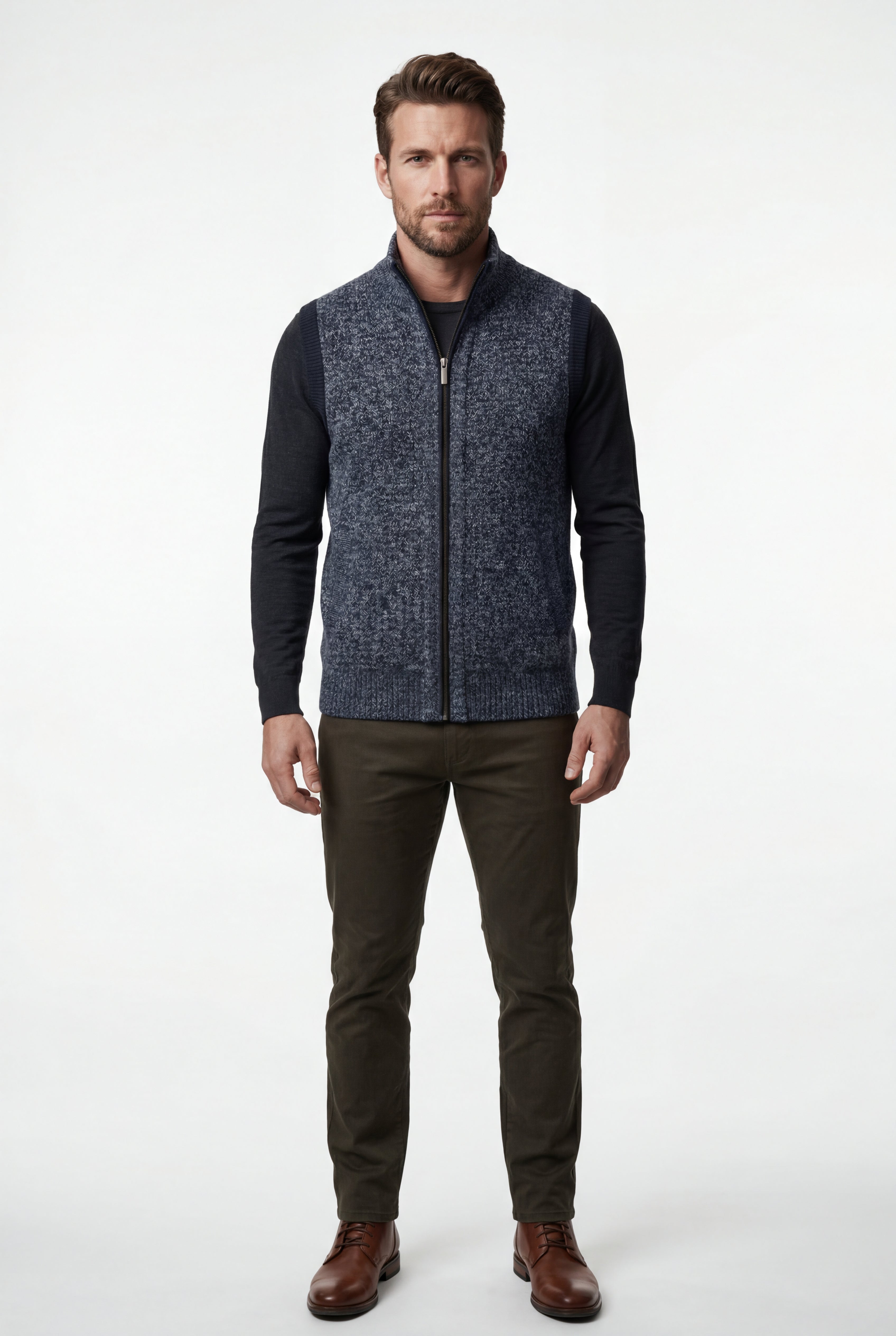 Zoyri | Essential Zip Knit Vest