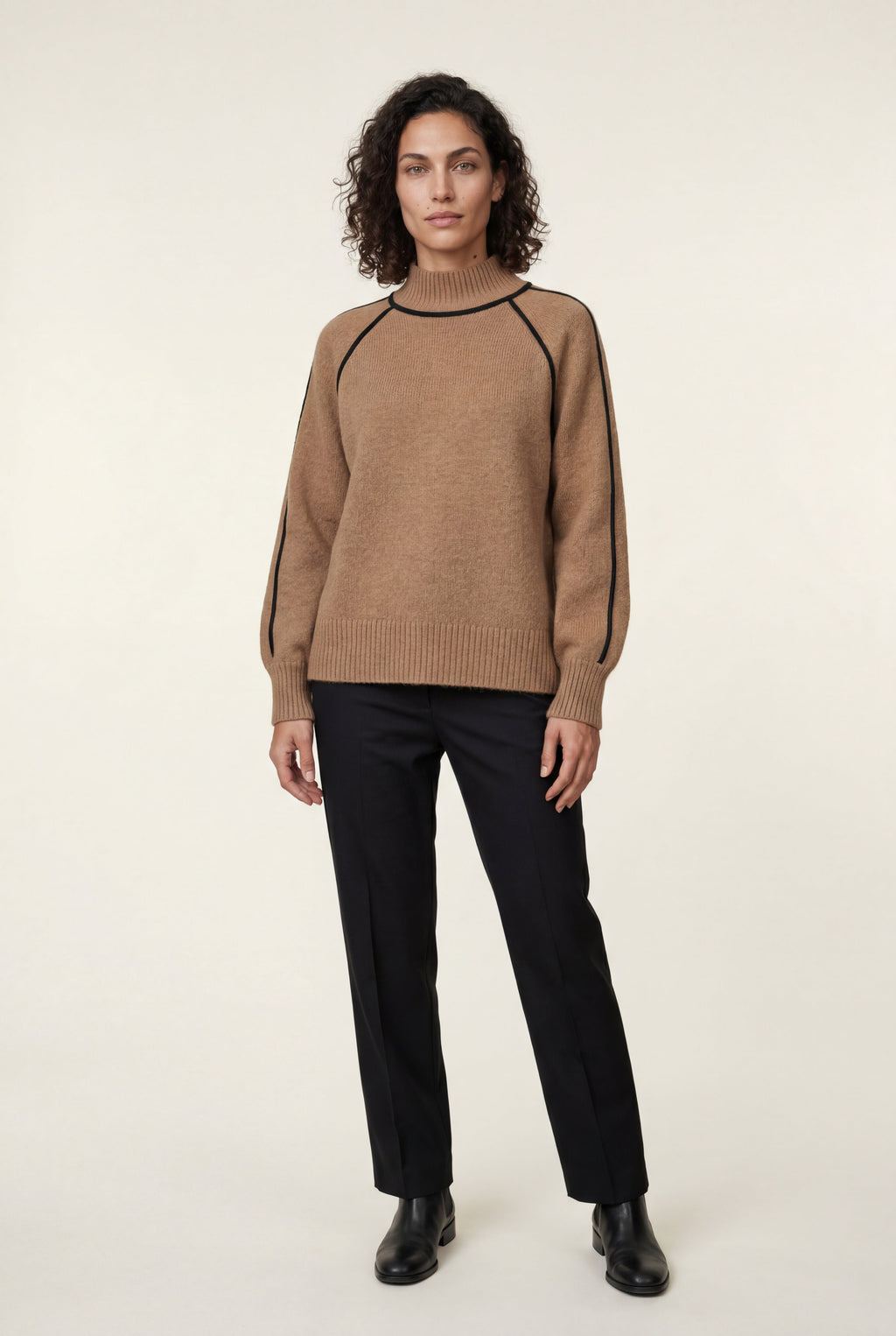 Zoyri | High Neck Knit Sweater